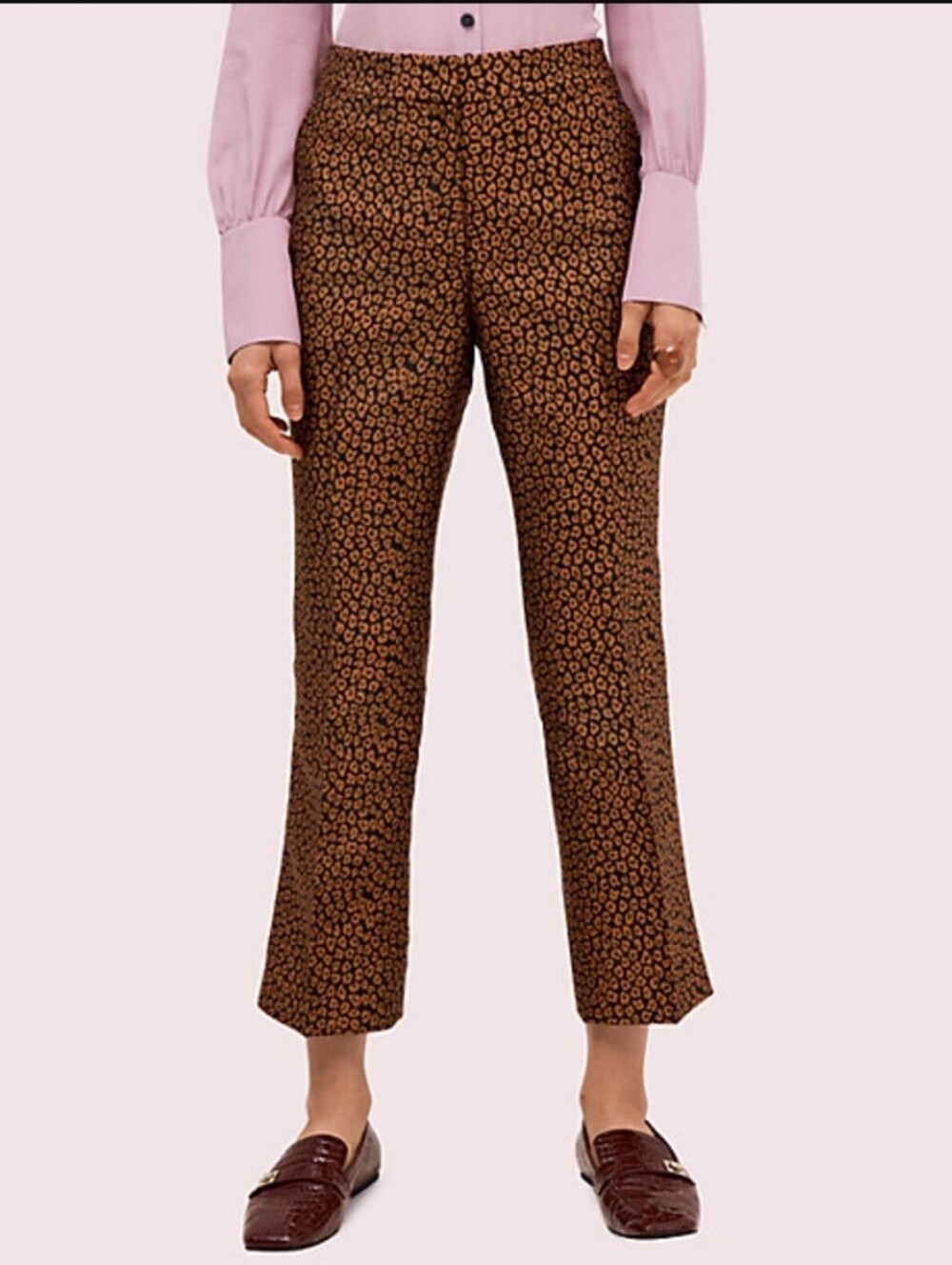 Kate Spade Leopard Pants. Size 6